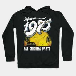 Made in 1975 All Original Parts 42 Birthday Gift Hoodie